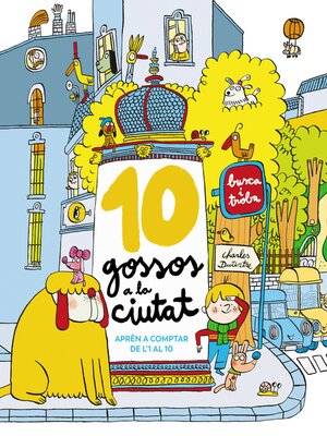 cover image of 10 gossos a la ciutat